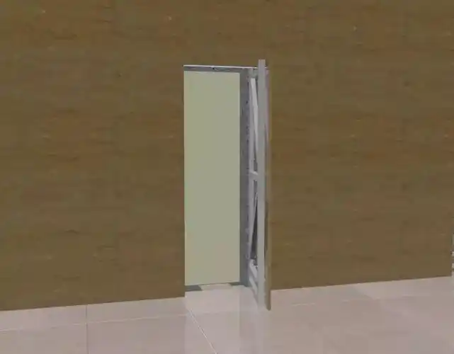 快速看懂石材暗门的构造做法