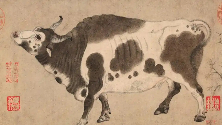 唐朝韩滉五牛图