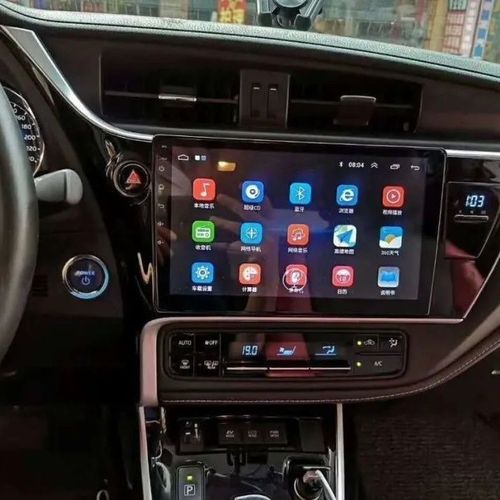 17-19款新丰田卡罗拉雷凌显示屏gps安卓智能导航中控定位倒车影像