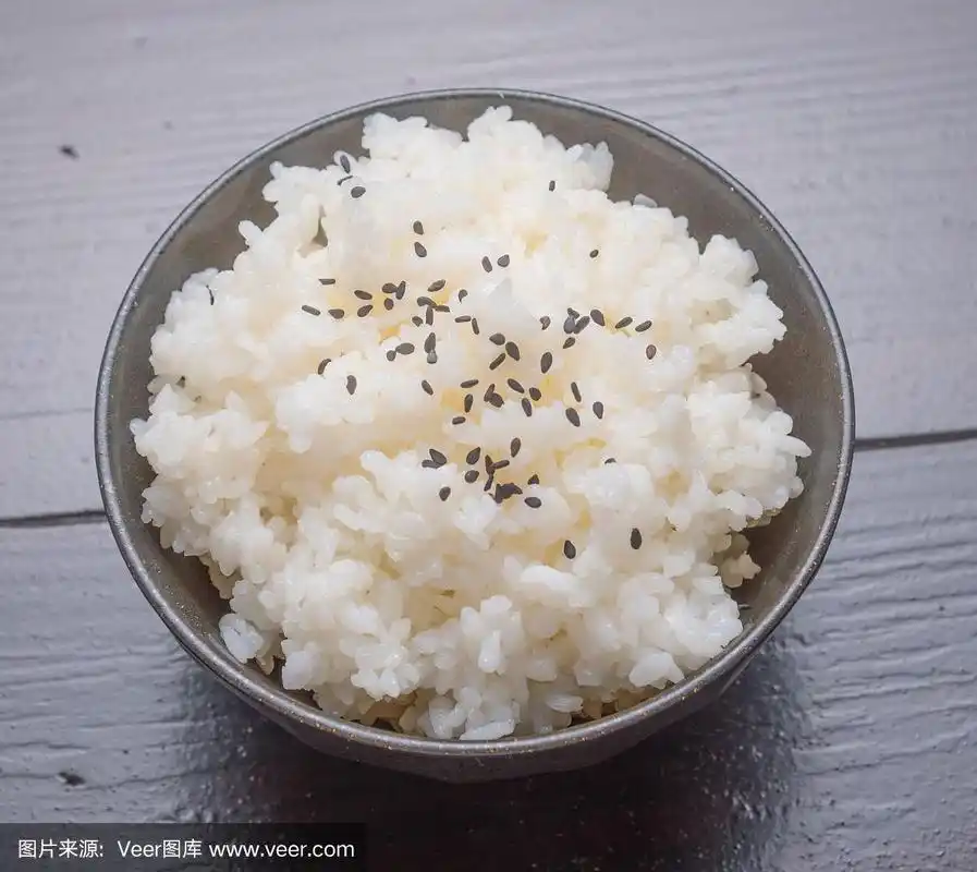黑芝麻米饭