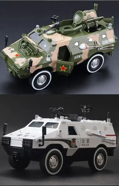 俄罗斯虎式装甲车模型玩具军事仿真合金战车防爆警运兵车特种部队合金