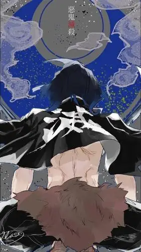 动漫壁纸 鬼杀队背影图 你认识几个