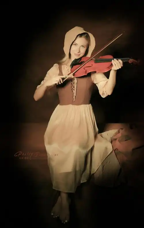 【小提琴之梦】何树荣作品,策划组织:奥色摄影网,摄影:何树荣,演绎