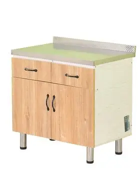 钢厨房橱柜简易灶台一体储物收纳碗柜家用小户型际客帆旗舰店天猫商城