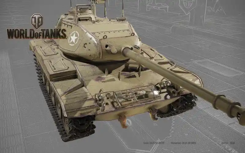 《坦克世界|戰車世界》m41 bulldog(斗牛犬)5000伤害/2100点亮 - ps4