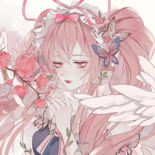 动漫女生头像超梦幻太美了