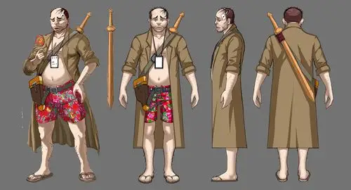 三视图需求制作|插画|游戏原画|赵浩然83 - 原创作品 - 站酷 (zcool)