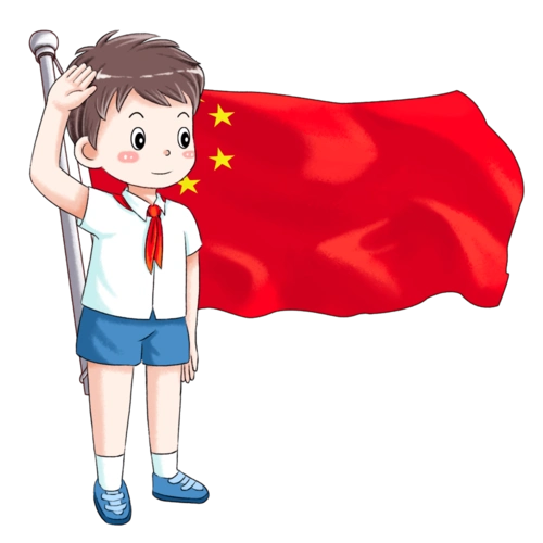 雨外小南站小小升旗手浓浓爱国情