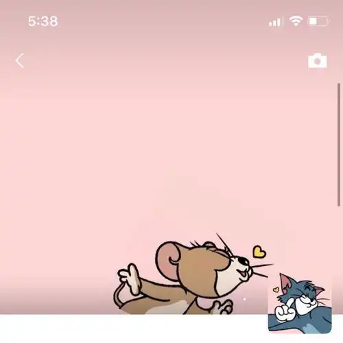 猫和老鼠情侣头像 一左一右 一男一女