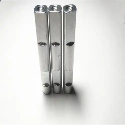 专业生产铝转轴 铣扁转轴 360度旋转转轴 两端内牙直杆型轴转轴