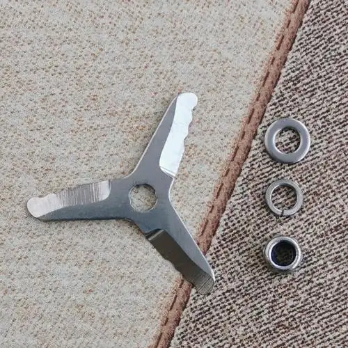 九阳豆浆机三叶锯齿花建孔刀片dj13b-d81sgd82sgc630sg刀头豆浆