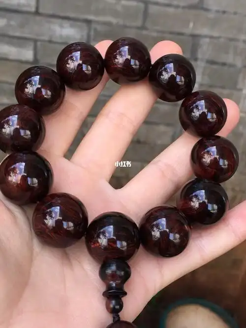 海南黄花梨紫油梨手串