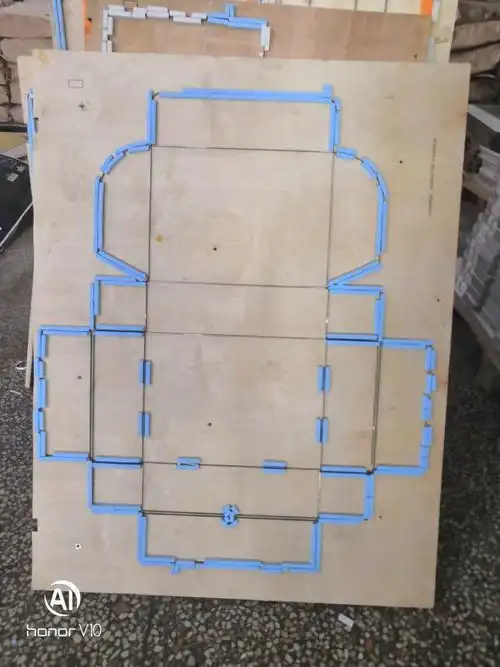 刀模图b_纸货架|纸堆头|纸展示架|包装彩盒|展示