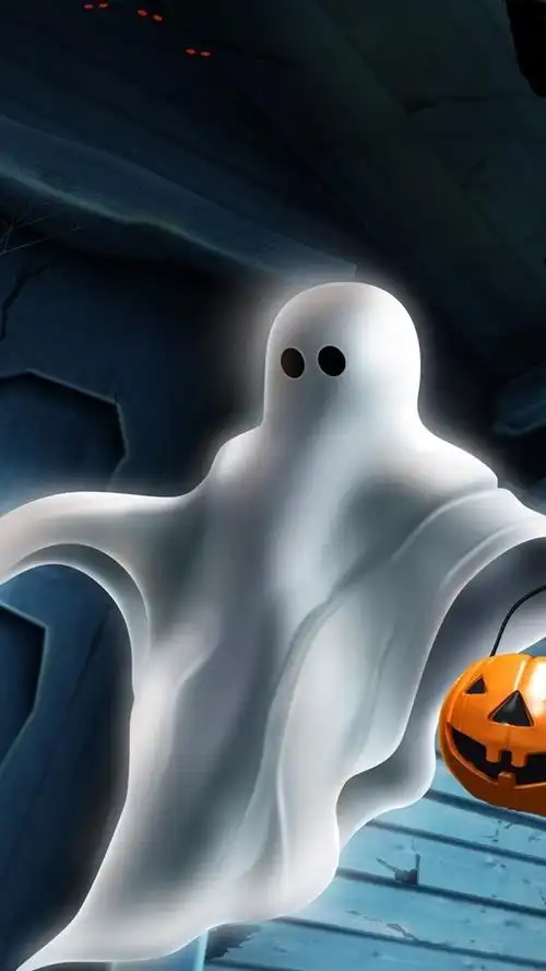 万圣节 白色幽灵