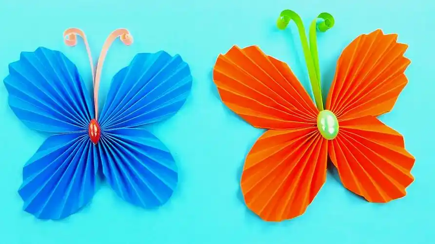 创意手工折纸diy教程,教你折叠漂亮的纸蝴蝶