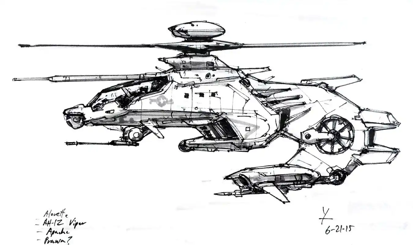 设计师donald yatomi 科幻机械作品欣赏