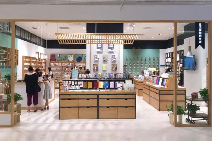 墨格文具店装修实景图