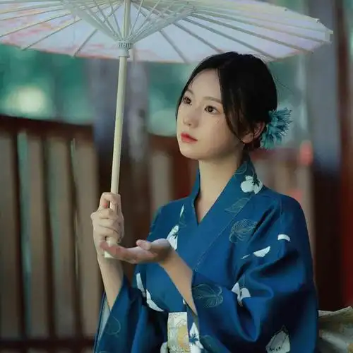 好看的和服女生头像