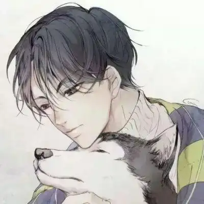 高冷二次元精致动漫男生头像图片