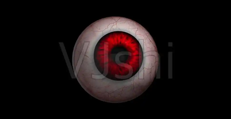 4k眼球眼珠子万圣节恐怖百大音乐节素材