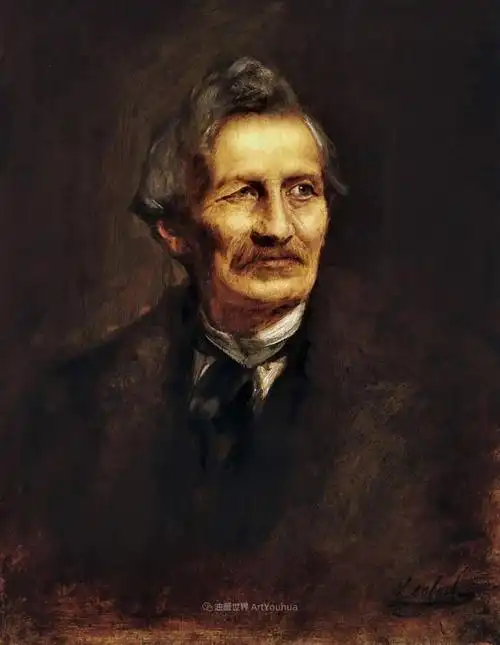 精彩的人物肖像~德国著名画家弗朗茨·冯·伦巴赫油画作品欣赏