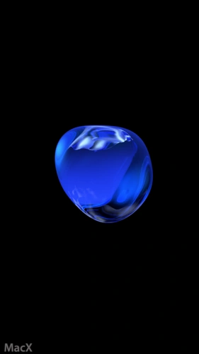 自己画了iphone7的亮黑壁纸,要的自取