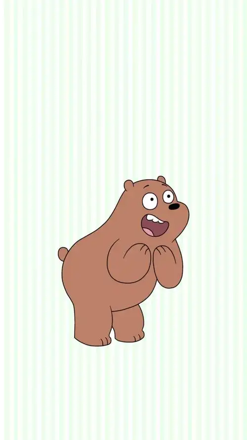 三只可爱贱贱熊卡通图片