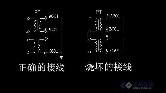 10kv电压互感器的接线方式?