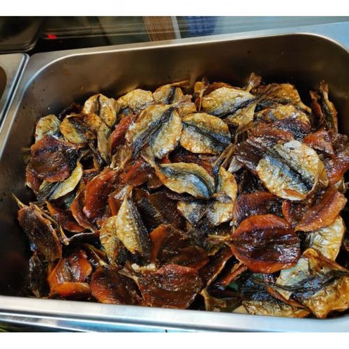 禾澹澳门特产金针鱼即食鱼干好味零食店长中 原味金针鱼《半磅装》