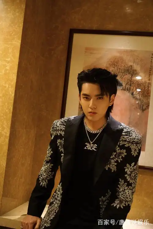 吴亦凡五官精致,360度完美颜值,就像漫画中的男主角