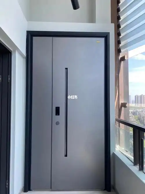 高端入户大门轻奢现代极简