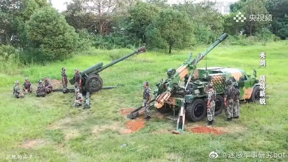 pcl_171式122mm车载式榴弹炮.配备pcl171卡车 - 抖音