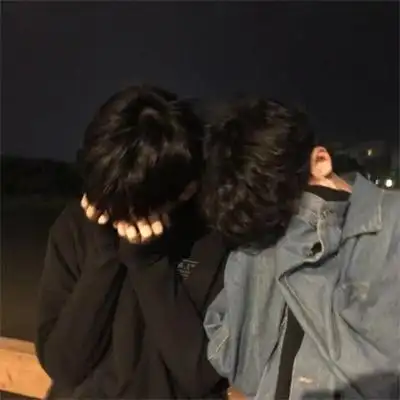 基友头像一对两张真人基友头像真人帅气两个