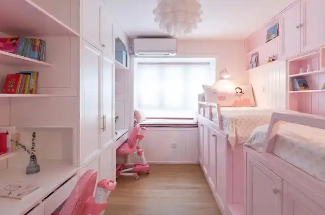 这应该是最棒的儿童房设计了,两个女儿非常喜欢,全屋超治愈