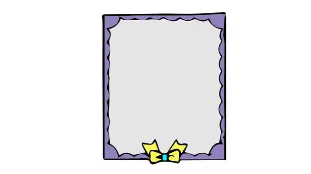 手抄报简单又漂亮书籍边框简笔画书本框架简笔画简笔画书页边框怎样画