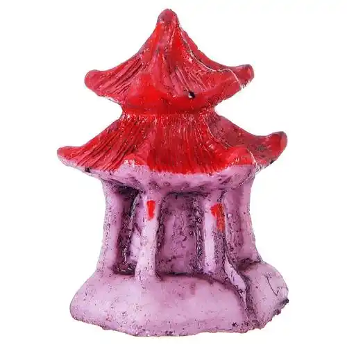 聚宝源鱼缸仿真造景鱼缸装饰水族箱造景陶瓷摆件工艺品小桥宝塔钓鱼翁