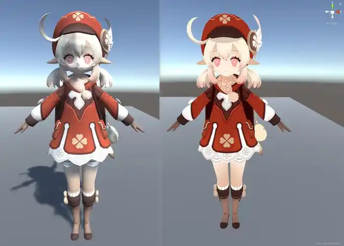 女性人物模型_原神人物模型提取