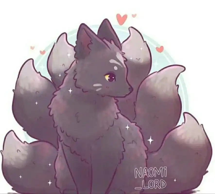 九尾狐头像(这也太可爱了7815) 你喜欢哪一只呢?