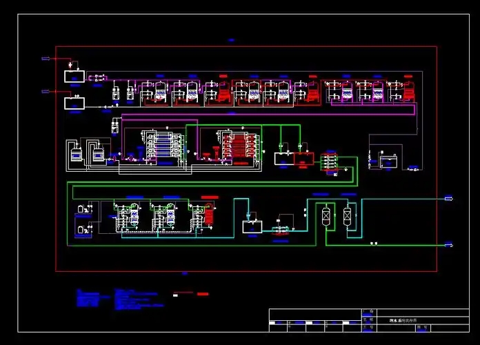 纯水工艺图纸