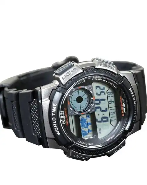 casio 卡西欧 ae-1000w-1bvsdf 夜光时尚手表