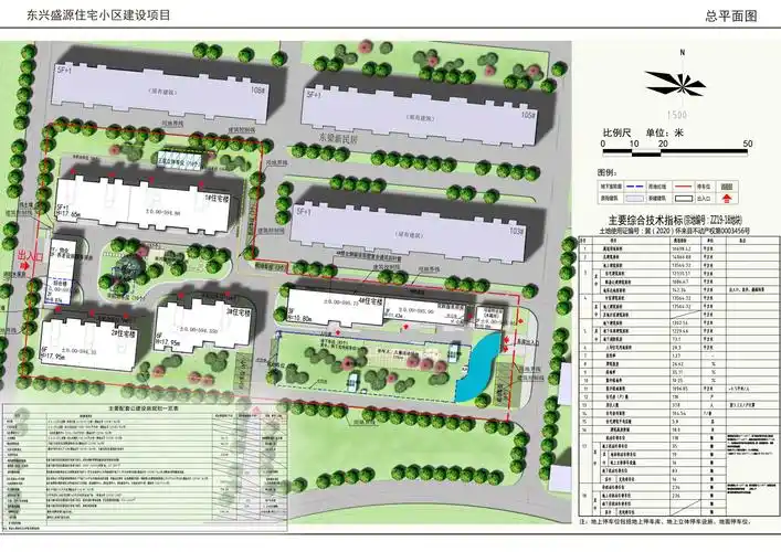 关于东兴盛源住宅小区建设项目规划方案批前公示