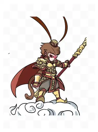 齐天大圣孙悟空 i>漫 /i> i>画 /i> i>人 /i> i>物 /i>设计