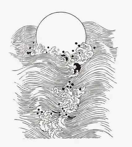 水条纹的简笔画