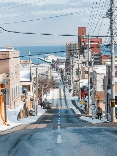 冬月北海道小樽