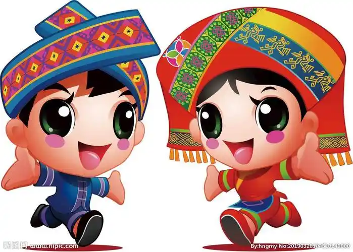 了解更多壮族女孩简笔画,壮族女孩简笔画卡通,壮族女孩简笔画的涂色