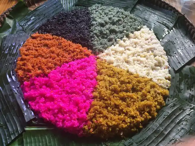 五色糯米饭生成记