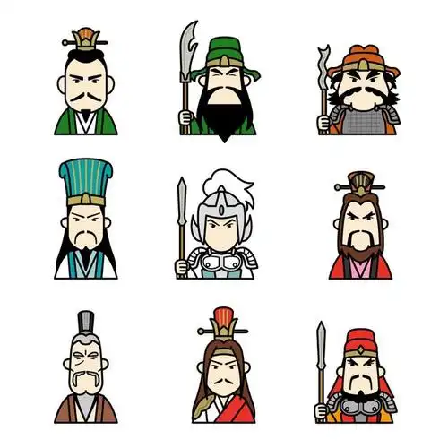 这部小说描绘了三国时期的历史事件和人物,包括著名的刘备,关羽,张飞