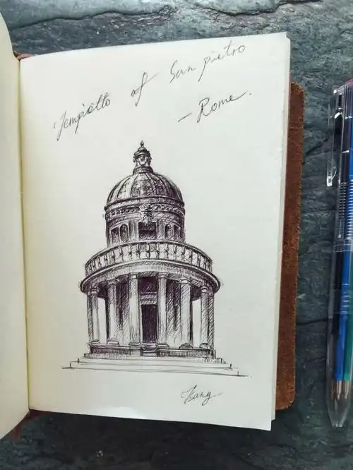 圆珠笔#手绘#手账#素