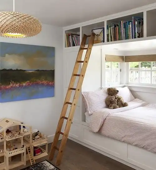 创意设计飘窗与床铺的结合