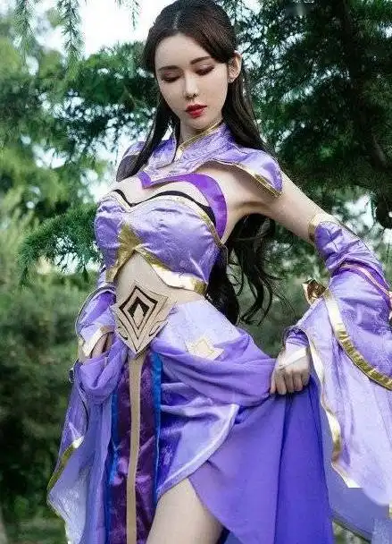 王者荣耀cos:露娜-紫霞仙子_手机搜狐网